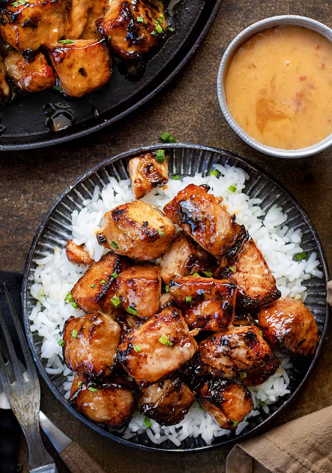 Air Fryer Bang Bang Salmon Bites I Am Homesteader