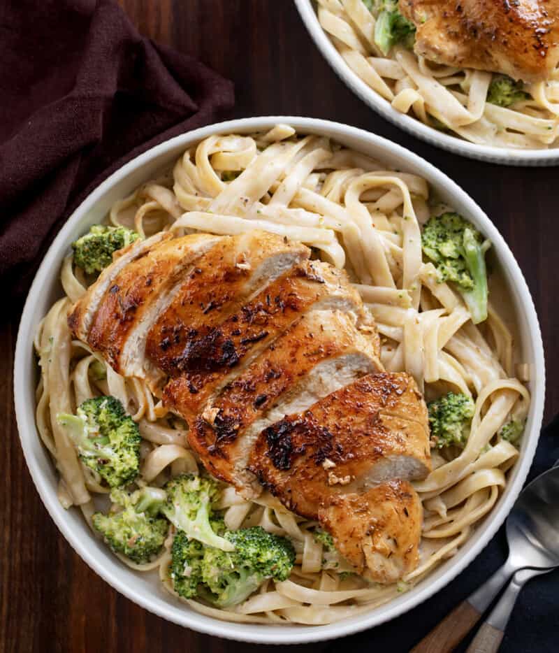 Cajun Chicken and Broccoli Alfredo Pasta I Am Homesteader