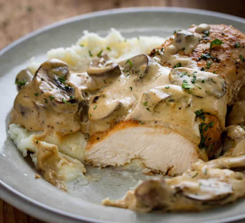 Mushroom Chicken I Am Homesteader