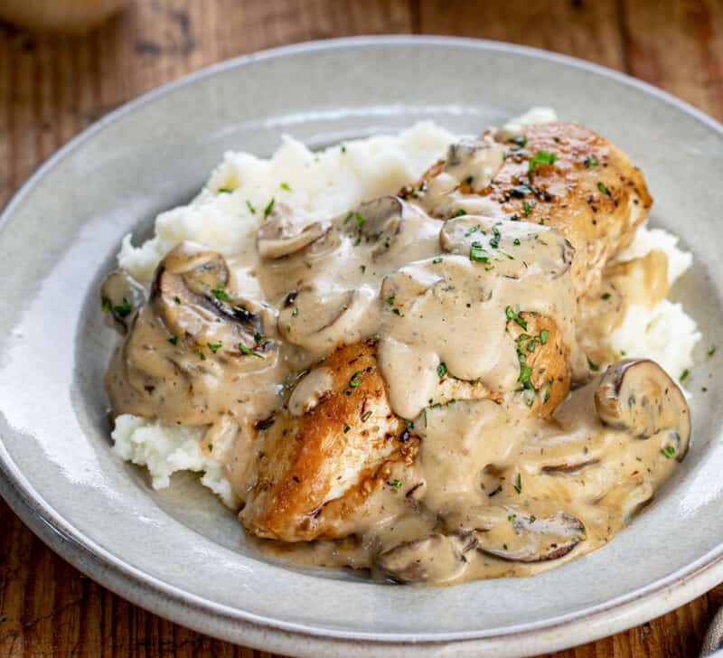Mushroom Chicken - I Am Homesteader