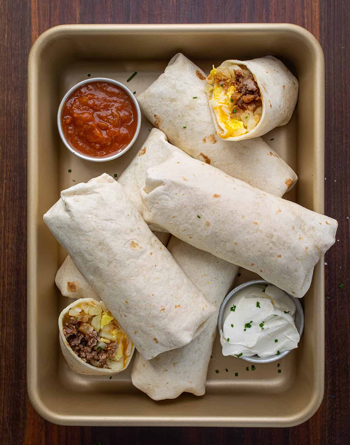 Freezer Breakfast Burritos-image