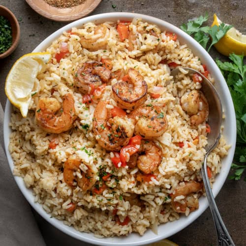 Cajun Shrimp and Rice - I Am Homesteader