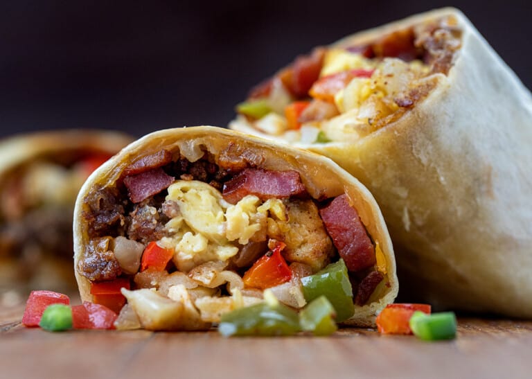 Cowboy Breakfast Burrito I Am Homesteader
