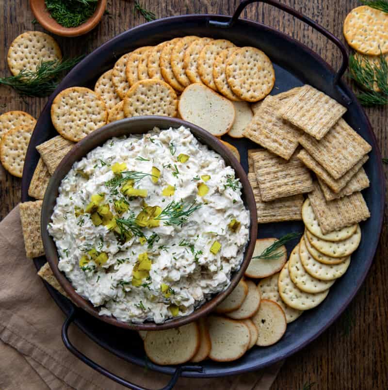 French Onion Pickle Dip - I Am Homesteader