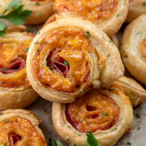 Ham and Cheese Pinwheels - I Am Homesteader