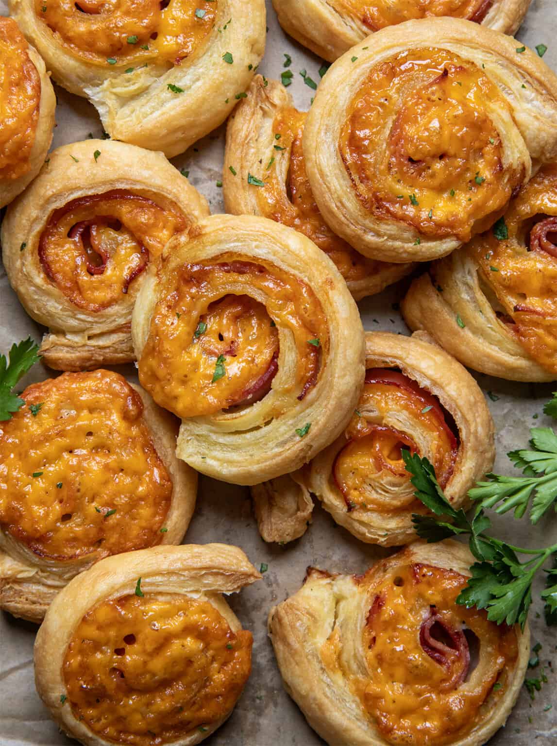 Ham and Cheese Pinwheels - I Am Homesteader