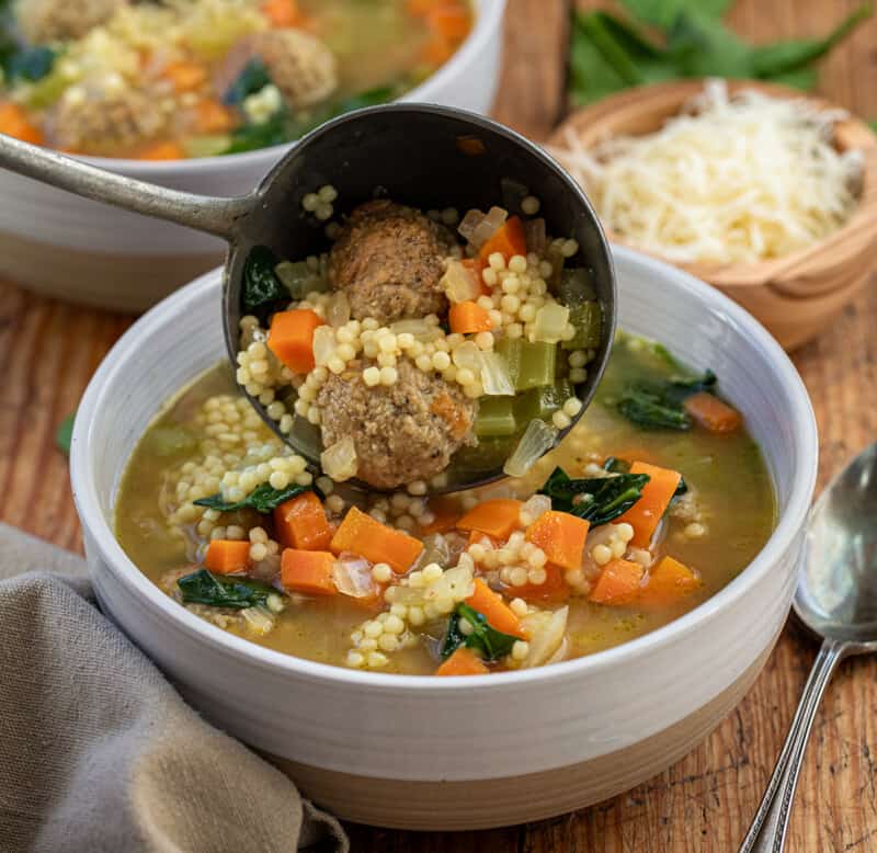 Easy Italian Wedding Soup - I Am Homesteader