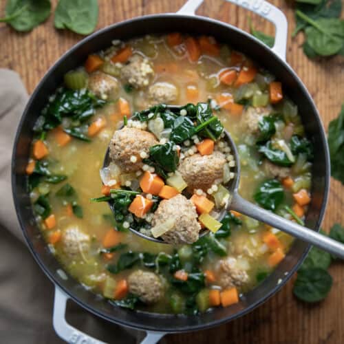 Italian Wedding Soup Recipe - Belly Full