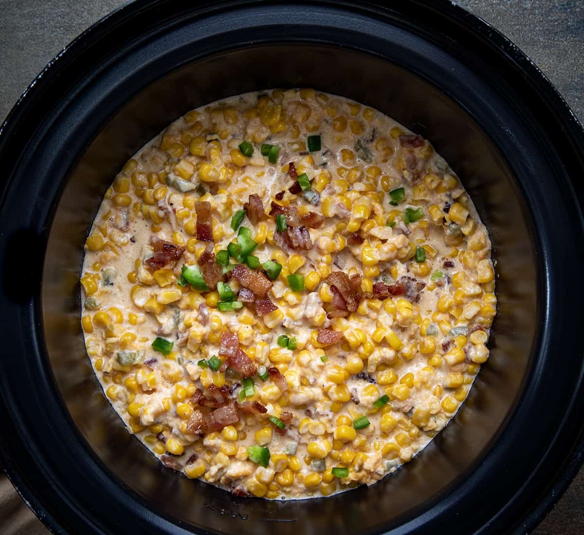 Crock Pot Creamy Corn Dip - As For Me and My Homestead