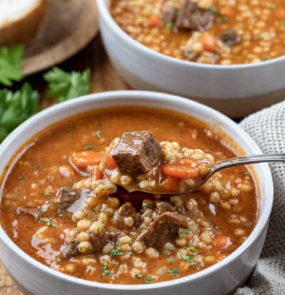 Beef Barley Soup - I Am Homesteader