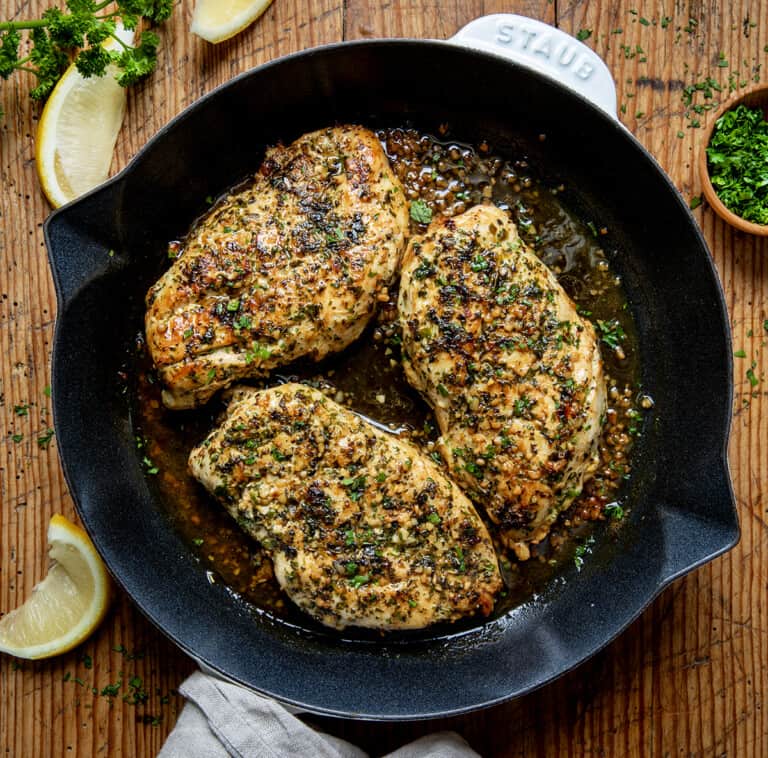 Lemon Garlic Chicken - I Am Homesteader