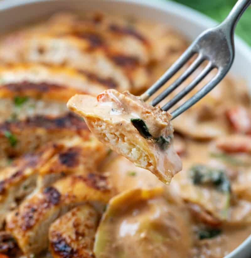 Tuscan Chicken Ravioli - I Am Homesteader