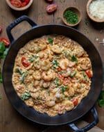 Creamy Tuscan Shrimp - I Am Homesteader