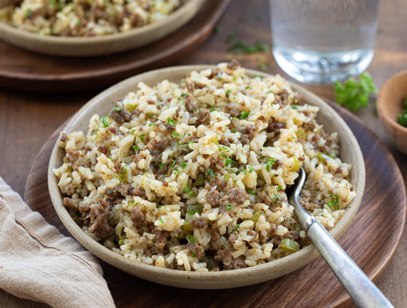 Easy Dirty Rice - I Am Homesteader
