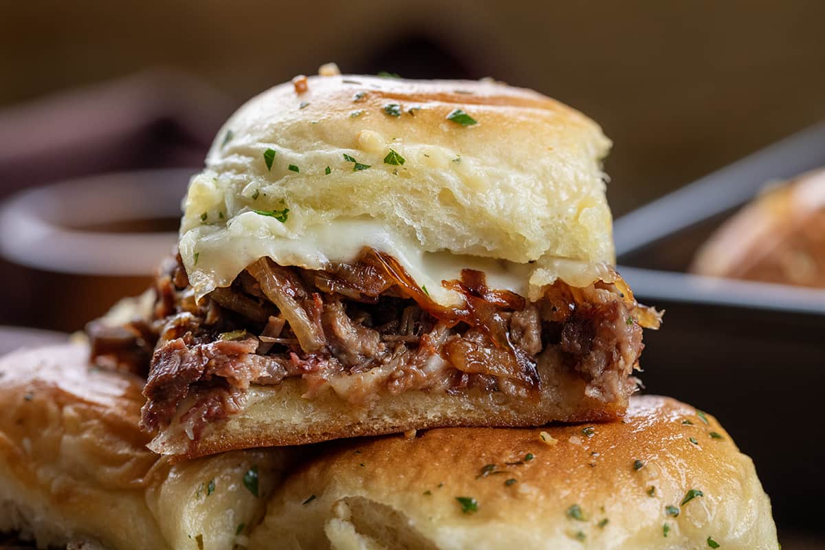 Real French Dip Sliders
