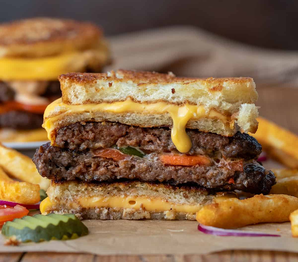 Grilled Cheese Burgers I Am Homesteader