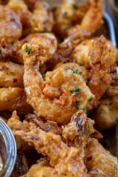 Hot Honey Fried Shrimp - I Am Homesteader