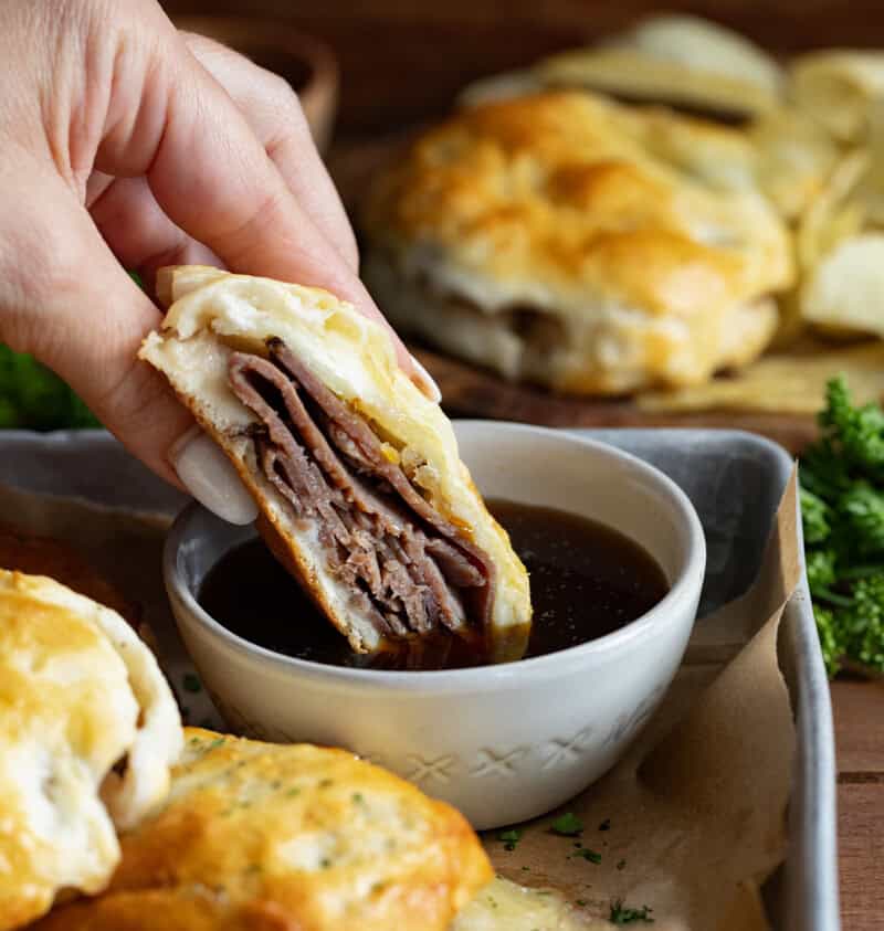 French Dip Biscuits - I Am Homesteader