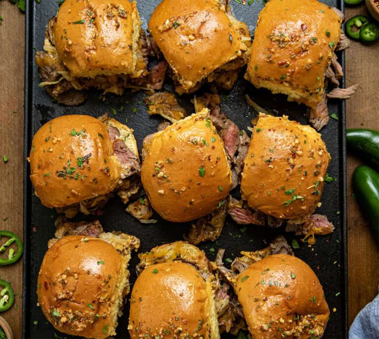 Cowboy Butter Steak Sliders - I Am Homesteader