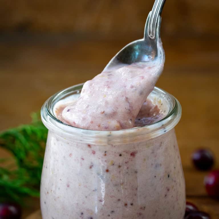 Cranberry Aioli - I Am Homesteader
