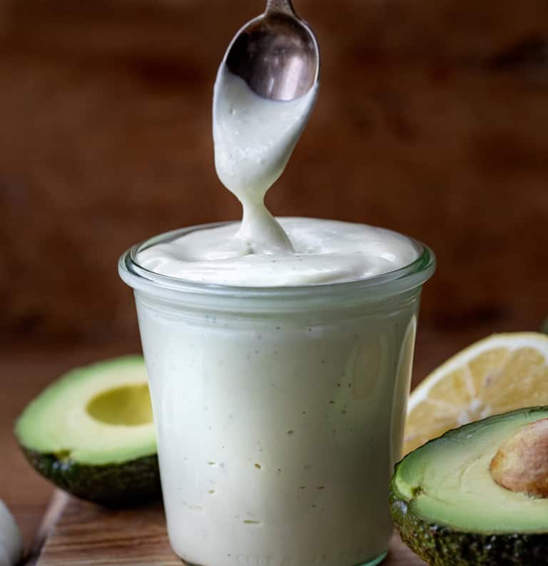 Avocado Ranch Dressing - I Am Homesteader