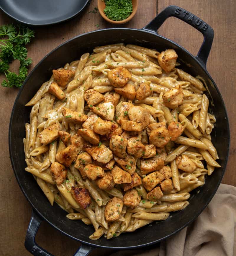 Cajun Ranch Recipes One Pot Creamy Cajun Ranch Chicken Pasta - I Am Homesteader