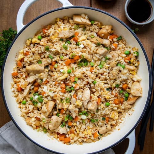 Chicken Fried Rice - I Am Homesteader