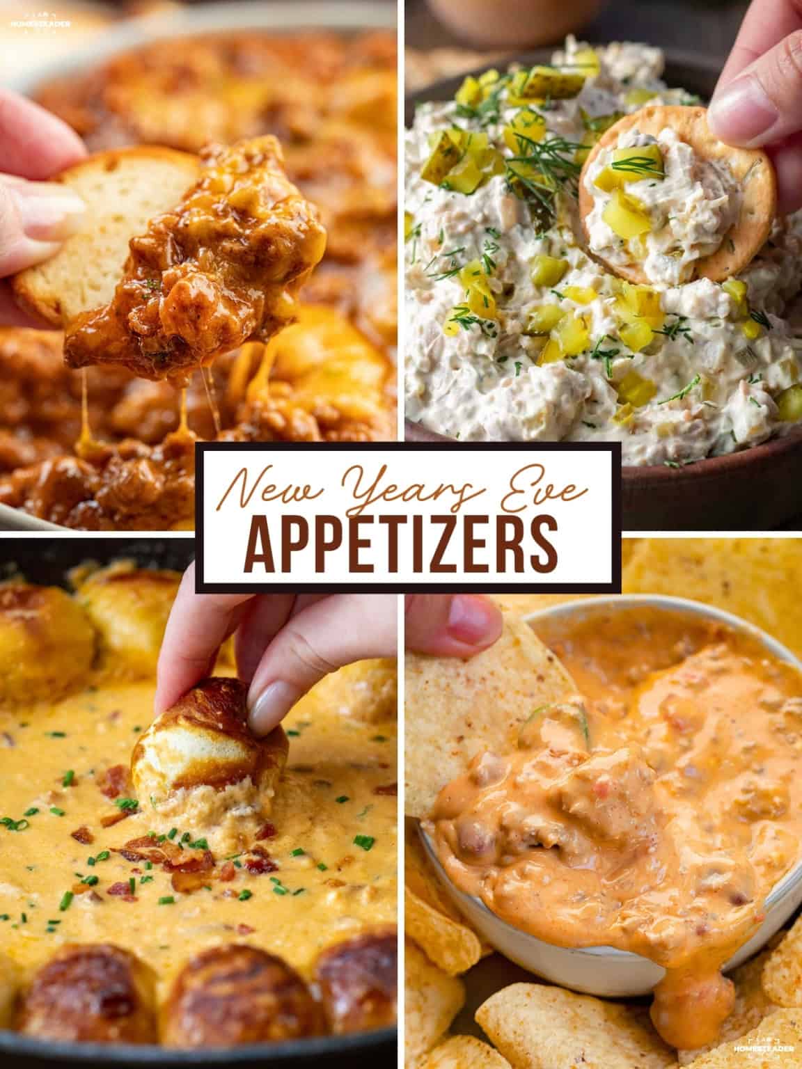 20+ Easy & Crowd-Pleasing New Year’s Eve Appetizers - I Am Homesteader